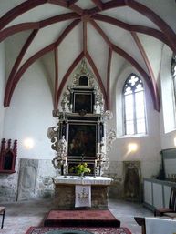 Kirche Zipsendorf Altarraum